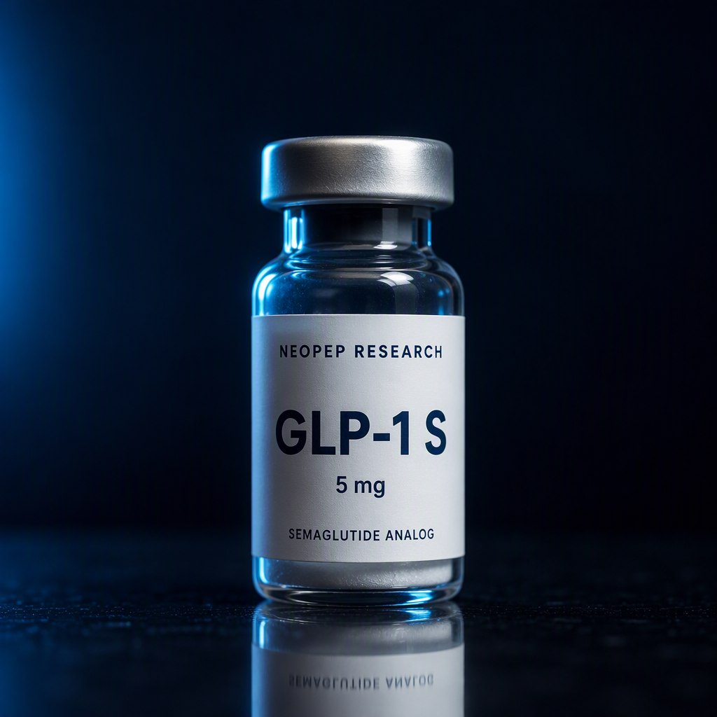GLP-1 S (Semaglutide Analog) research peptide vial